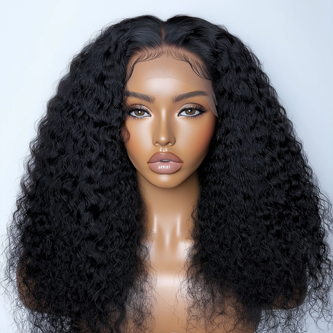 13x4 HD Burmese Curly Lace Frontal Wig