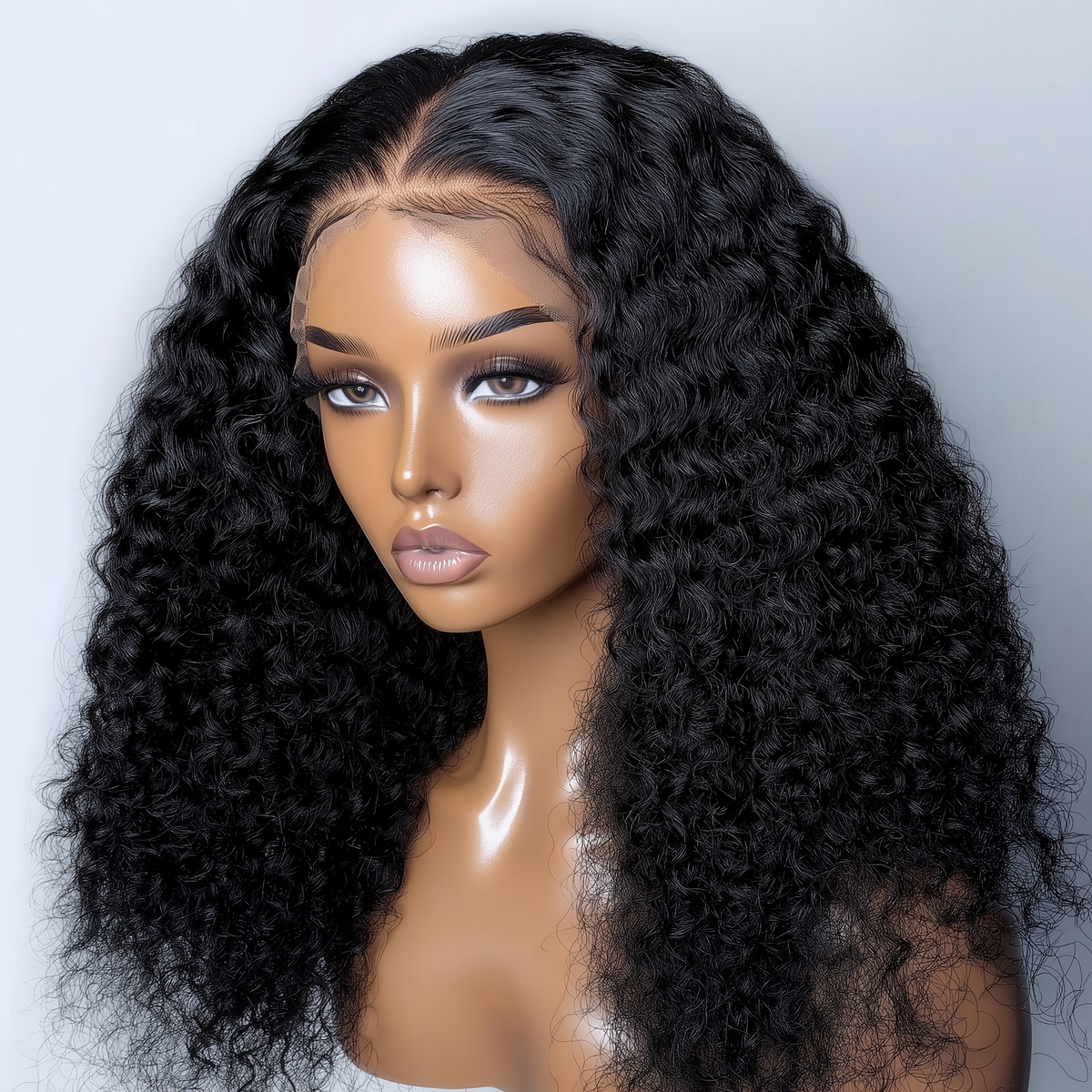 5x5 HD Burmese Curly Lace Closure Wig